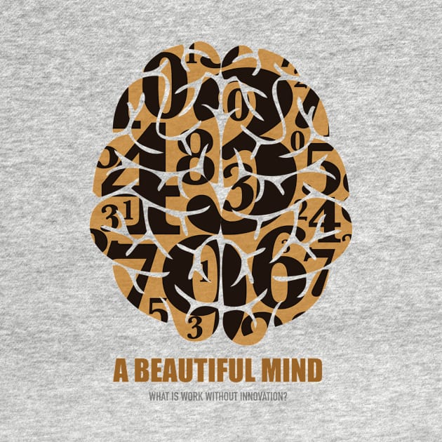 A Beautiful Mind - Alternative Movie Poster by MoviePosterBoy